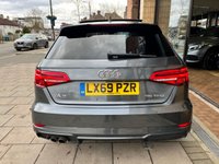 USED 2019 69 AUDI A3 1.5 SPORTBACK TFSI S LINE BLACK EDITION 5d 148 BHP COMFORT + SOUND PACK | VIRTUAL CP
