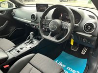USED 2019 69 AUDI A3 1.5 SPORTBACK TFSI S LINE BLACK EDITION 5d 148 BHP COMFORT + SOUND PACK | VIRTUAL CP