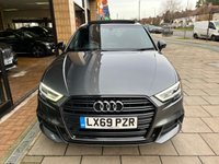 USED 2019 69 AUDI A3 1.5 SPORTBACK TFSI S LINE BLACK EDITION 5d 148 BHP COMFORT + SOUND PACK | VIRTUAL CP