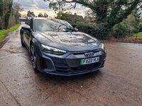USED 2022 22 AUDI E-TRON GT QUATTRO BASE 4d 523 BHP ZERO DEPOSIT FINANCE AVAILABLE