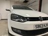 USED 2013 63 VOLKSWAGEN POLO 1.2 MATCH EDITION 5d 59 BHP LOW RATE FINANCE AVAILABLE +FREE12 MONTH RAC MEMBERSHIP + RAC PLATINUM WARRANTY INCLUDED