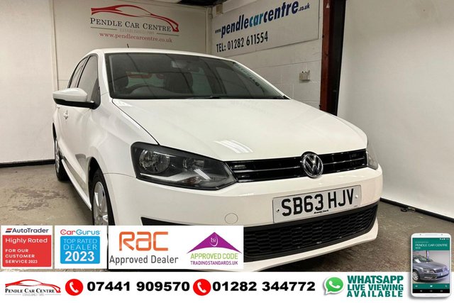 2013 63 Volkswagen Polo 1.2 MATCH EDITION 5d 59 BHP