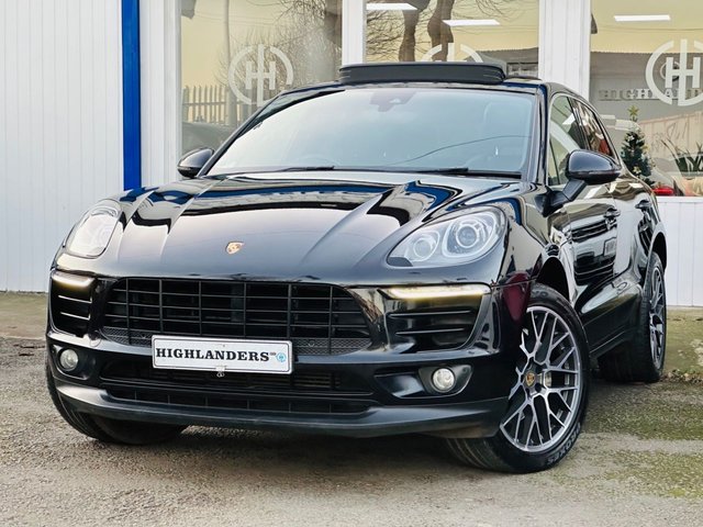 2015 65 Porsche Macan 3.0 D S PDK 5d 258 BHP OPEN PAN ROOF SAT NAV HEATED LEATHER SENSORS