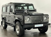USED 2014 64 LAND ROVER DEFENDER 2.2 TD COUNTY STATION WAGON 5d 122 BHP 50654 Miles, Santorini Black, 7 Seater , Landrover Dealer Service Record
