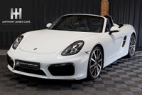 USED 2013 13 PORSCHE BOXSTER 3.4 24V S 2d 315 BHP SPORT DESIGN PACKAGE, FULL HISTORY, NEW PADS AND DISCS ALL ROUND, AMAZING COLOUR COMBINATION, 24 MONTH WARRANTY