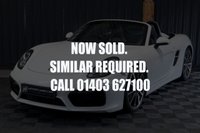 USED 2013 13 PORSCHE BOXSTER 3.4 24V S 2d 315 BHP SPORT DESIGN PACKAGE, FULL HISTORY, NEW PADS AND DISCS ALL ROUND, AMAZING COLOUR COMBINATION, 24 MONTH WARRANTY