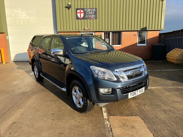 2017 67 Isuzu D-Max 2.5 TD Yukon DCB 4d 164 BHP