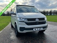 USED 2021 21 VOLKSWAGEN TRANSPORTER 2.0  TD 4 BERTH LUXURY CAMPERVAN  ASCOT GREY T6-1 STUNNING