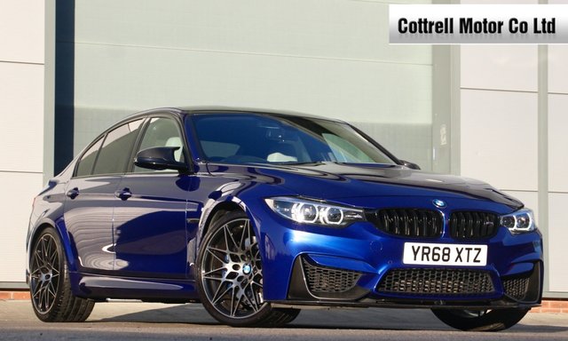 2018 68 BMW M3 3.0 M3 COMPETITION PACKAGE 4d 444 BHP [ CARBON PACK ]