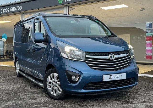 2017 17 Vauxhall Vivaro 1.6 L2H1 2900 LIMITED EDITION NAV CDTI P/V BITURBO S/S 125 BHP CAMPER NO VAT 