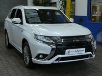 USED 2020 20 MITSUBISHI OUTLANDER 2.4 PHEV DYNAMIC 5d 222 BHP 4WD APP SAT NAV LEATHER REAR VIEW CAMERA 1 OWNER SERVICE HISTORY MITSUBISHI WARRANTY TILL MARCH 2025