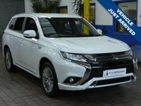 USED 2020 20 MITSUBISHI OUTLANDER 2.4 PHEV DYNAMIC 5d 222 BHP 4WD APP SAT NAV LEATHER REAR VIEW CAMERA 1 OWNER SERVICE HISTORY MITSUBISHI WARRANTY TILL MARCH 2025