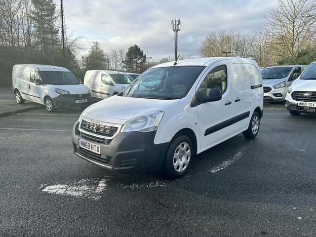 2018 68 Peugeot Partner 1.6 BLUE HDI PROFESSIONAL L1 100 BHP