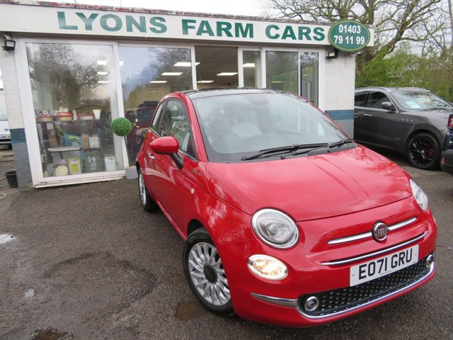 2021 71 Fiat 500 1.0 DOLCEVITA MHEV 3d 69 BHP