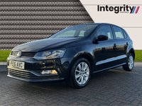 USED 2016 16 VOLKSWAGEN POLO 1.2 SE TSI 5d 89 BHP BLUETOOTH HANDSFREE - AUX INPUT - AIR CONDITIONING - MULTIFUNCTION STEERING WHEEL - ALLOY WHEELS - REMOTE CENTRAL LOCKING