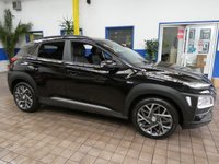 USED 2020 20 HYUNDAI KONA 1.6 GDI PREMIUM SE 5d 140 BHP SAT NAV LEATHER PARKING SENSORS 1 OWNER SERVICE HISTORY HYUNDAI WARRANTY TILL AUG 2025