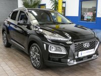 USED 2020 20 HYUNDAI KONA 1.6 GDI PREMIUM SE 5d 140 BHP SAT NAV LEATHER PARKING SENSORS 1 OWNER SERVICE HISTORY HYUNDAI WARRANTY TILL AUG 2025
