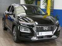 USED 2020 20 HYUNDAI KONA 1.6 GDI PREMIUM SE 5d 140 BHP SAT NAV LEATHER PARKING SENSORS 1 OWNER SERVICE HISTORY HYUNDAI WARRANTY TILL AUG 2025