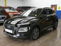 USED 2020 20 HYUNDAI KONA 1.6 GDI PREMIUM SE 5d 140 BHP SAT NAV LEATHER PARKING SENSORS 1 OWNER SERVICE HISTORY HYUNDAI WARRANTY TILL AUG 2025