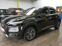 USED 2020 20 HYUNDAI KONA 1.6 GDI PREMIUM SE 5d 140 BHP SAT NAV LEATHER PARKING SENSORS 1 OWNER SERVICE HISTORY HYUNDAI WARRANTY TILL AUG 2025
