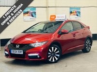 USED 2014 64 HONDA CIVIC 1.8 i-VTEC SR AUTOMATIC 5 DOOR 140 BHP AUTOMATIC