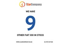 USED 2013 63 FIAT 500 1.2 COLOUR THERAPY DUALOGIC 3d 69 BHP WE DO A NEW MOT AND SERVICE!