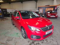 USED 2018 18 PEUGEOT 308 1.2 S/S ALLURE 5d 129 BHP Full Service history