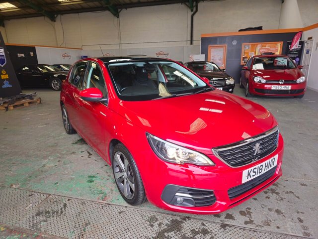 2018 18 Peugeot 308 1.2 S/S ALLURE 5d 129 BHP