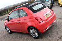 USED 2016 16 FIAT 500C 1.2 LOUNGE 3d 69 BHP VIEW AND RESERVE ONLINE OR CALL 01527-853940 FOR MORE INFO.