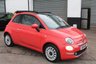USED 2016 16 FIAT 500C 1.2 LOUNGE 3d 69 BHP VIEW AND RESERVE ONLINE OR CALL 01527-853940 FOR MORE INFO.