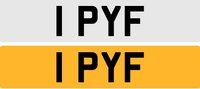 USED NUMBER PLATE PLATE 