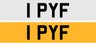 USED NUMBER PLATE PLATE 