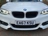 USED 2017 67 BMW 2 SERIES 218I M SPORT 2d 134 BHP JUST ARRIVED - CALL FOR SPEC
