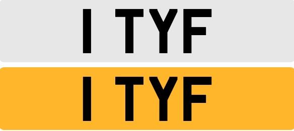 View our Number Plate Plate 