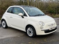 USED 2014 14 FIAT 500 1.2 LOUNGE 3d 69 BHP 65 MPG ++ LOW MILEAGE EXAMPLE