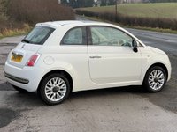 USED 2014 14 FIAT 500 1.2 LOUNGE 3d 69 BHP 65 MPG ++ LOW MILEAGE EXAMPLE