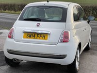USED 2014 14 FIAT 500 1.2 LOUNGE 3d 69 BHP 65 MPG ++ LOW MILEAGE EXAMPLE