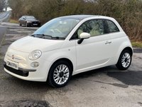 USED 2014 14 FIAT 500 1.2 LOUNGE 3d 69 BHP 65 MPG ++ LOW MILEAGE EXAMPLE