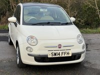 USED 2014 14 FIAT 500 1.2 LOUNGE 3d 69 BHP 65 MPG ++ LOW MILEAGE EXAMPLE