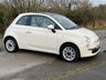 USED 2014 14 FIAT 500 1.2 LOUNGE 3d 69 BHP 65 MPG ++ LOW MILEAGE EXAMPLE