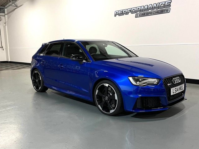 2016 14 Audi A3 2.5 RS3 SPORTBACK QUATTRO NAV 5d 362 BHP