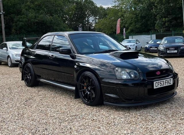 2003 53 Subaru Impreza 2.0 WRX STI TYPE UK 4d 265 BHP