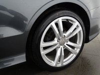 USED 2015 15 AUDI A3 1.4 TFSI S LINE 2d 148 BHP SAT NAV HALF LEATHER CRUISE PARK SENSORS ELECTRIC ROOF