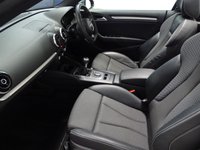USED 2015 15 AUDI A3 1.4 TFSI S LINE 2d 148 BHP SAT NAV HALF LEATHER CRUISE PARK SENSORS ELECTRIC ROOF