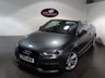 USED 2015 15 AUDI A3 1.4 TFSI S LINE 2d 148 BHP SAT NAV HALF LEATHER CRUISE PARK SENSORS ELECTRIC ROOF