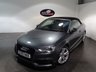 USED 2015 15 AUDI A3 1.4 TFSI S LINE 2d 148 BHP SAT NAV HALF LEATHER CRUISE PARK SENSORS ELECTRIC ROOF