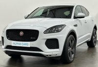 USED 2019 69 JAGUAR E-PACE 2.0 CHEQUERED FLAG 5d 178 BHP Striking Yulong White AWD Chequerd Flag Edition, High Specification, Panoramic Glass Roof, Full Leather Sports Seats Red Stitching, Navigation Media ,