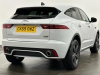 USED 2019 69 JAGUAR E-PACE 2.0 CHEQUERED FLAG 5d 178 BHP Striking Yulong White AWD Chequerd Flag Edition, High Specification, Panoramic Glass Roof, Full Leather Sports Seats Red Stitching, Navigation Media ,