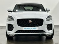 USED 2019 69 JAGUAR E-PACE 2.0 CHEQUERED FLAG 5d 178 BHP Striking Yulong White AWD Chequerd Flag Edition, High Specification, Panoramic Glass Roof, Full Leather Sports Seats Red Stitching, Navigation Media ,
