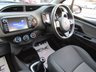 USED 2020 20 TOYOTA YARIS 1.0 VVT-I ICON 5d 71 BHP Finished in TOKYO RED MET with contrasting Grey Cloth interior. This cheap to run and easy to drive small car is well equipped and reliable. Features include DAB RADIO, B/TOOTH, REAR VIEW CAMERA, 2 KEYS, ALLOYS and A/C. Dealer Serviced at 16782 miles and on arrival at 19858 miles.